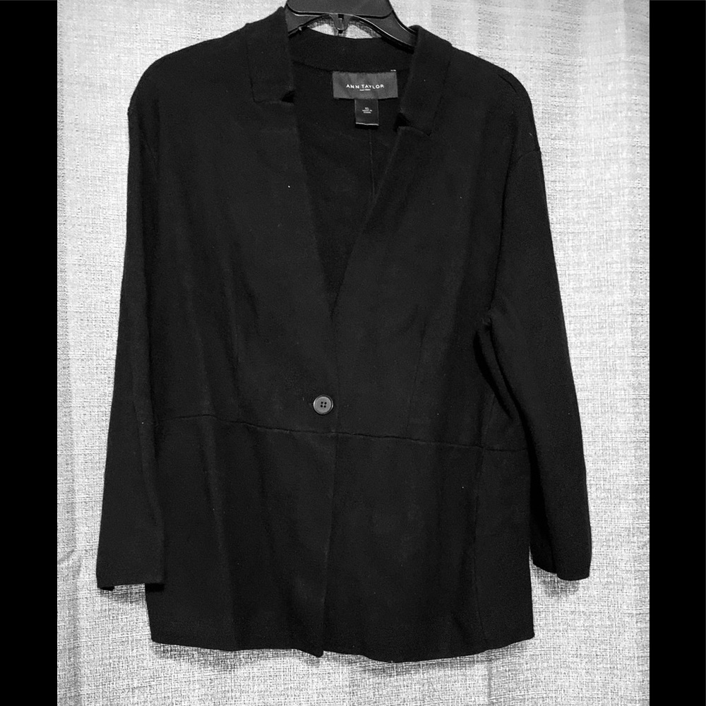 Anne Taylor Factory cardigan sweater/blazer